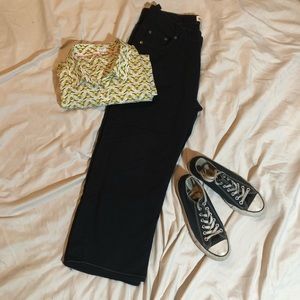 Levi’s 550 Capris- Black